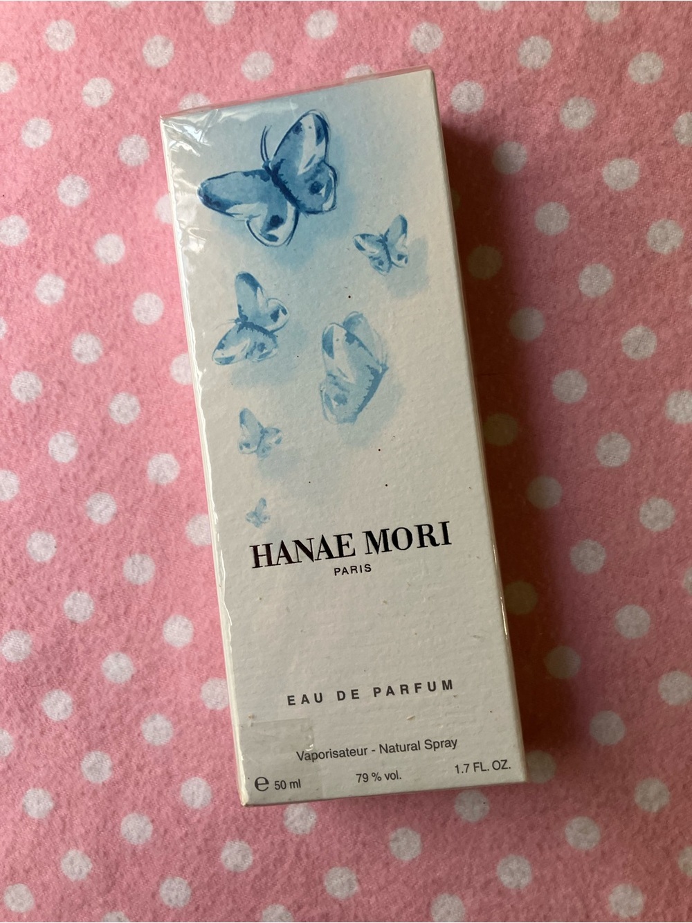 Hanae Mori Blue Butterfly Eau de Parfum Spray 1.7 oz. NEW